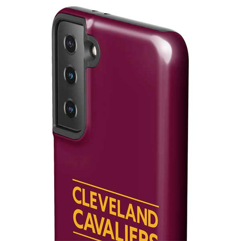 NBA Cleveland Cavaliers Standard - Maroon Galaxy S21 Plus 5G Pro Case