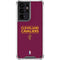 NBA Cleveland Cavaliers Standard - Maroon Galaxy S21 Ultra 5G Clear Case