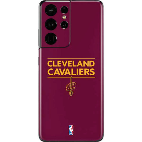 NBA Cleveland Cavaliers Standard - Maroon Galaxy S21 Ultra 5G Skin