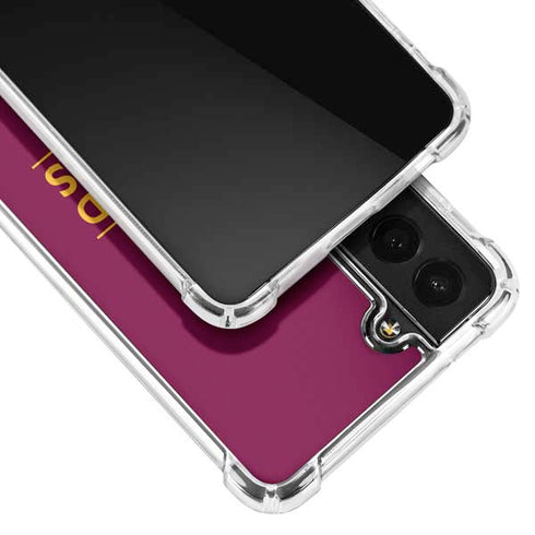 NBA Cleveland Cavaliers Standard - Maroon Galaxy S22 Clear Case
