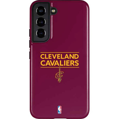 NBA Cleveland Cavaliers Standard - Maroon Galaxy S22 Pro Case