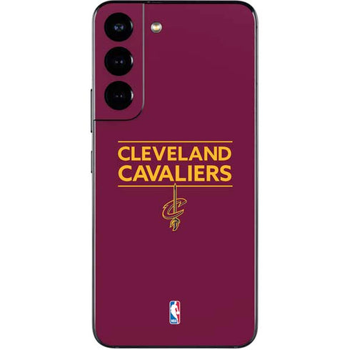 NBA Cleveland Cavaliers Standard - Maroon Galaxy S22 Skin