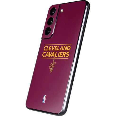 NBA Cleveland Cavaliers Standard - Maroon Galaxy S22 Skin