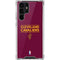 NBA Cleveland Cavaliers Standard - Maroon Galaxy S22 Ultra Clear Case