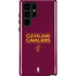 NBA Cleveland Cavaliers Standard - Maroon Galaxy S22 Ultra Pro Case