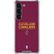 NBA Cleveland Cavaliers Standard - Maroon Galaxy S23 Clear Case