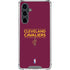 NBA Cleveland Cavaliers Standard - Maroon Galaxy S23 FE Clear Case