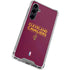 NBA Cleveland Cavaliers Standard - Maroon Galaxy S23 FE Clear Case