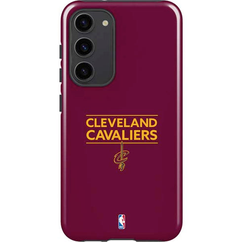 NBA Cleveland Cavaliers Standard - Maroon Galaxy S23 Plus Pro Case