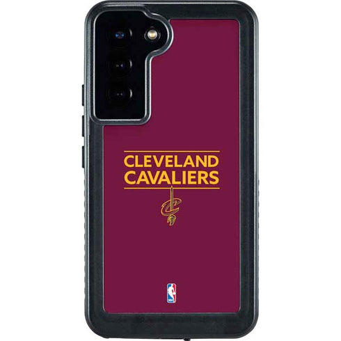 NBA Cleveland Cavaliers Standard - Maroon Galaxy S23 Plus Waterproof Case