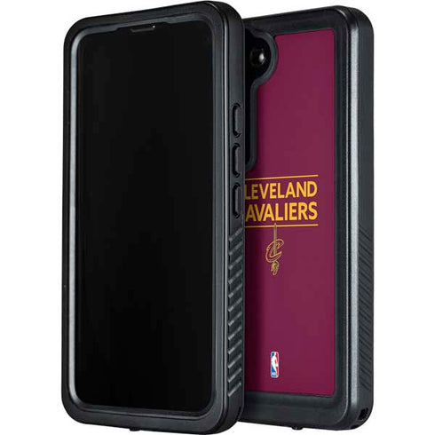 NBA Cleveland Cavaliers Standard - Maroon Galaxy S23 Plus Waterproof Case
