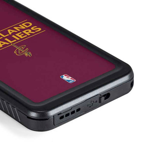 NBA Cleveland Cavaliers Standard - Maroon Galaxy S23 Plus Waterproof Case