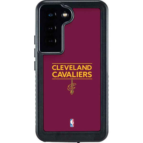 NBA Cleveland Cavaliers Standard - Maroon Galaxy S23 Waterproof Case