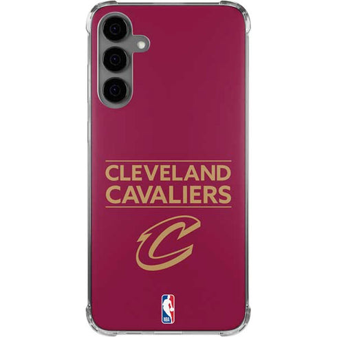 NBA Cleveland Cavaliers Standard - Maroon Galaxy S24 Plus Clear Case