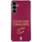 NBA Cleveland Cavaliers Standard - Maroon Galaxy S24 Plus Clear Case