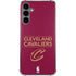 NBA Cleveland Cavaliers Standard - Maroon Galaxy S24 Plus Clear Case