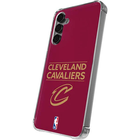 NBA Cleveland Cavaliers Standard - Maroon Galaxy S24 Plus Clear Case