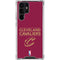 NBA Cleveland Cavaliers Standard - Maroon Galaxy S24 Ultra Clear Case