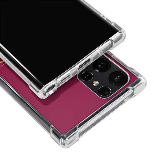 NBA Cleveland Cavaliers Standard - Maroon Galaxy S24 Ultra Clear Case