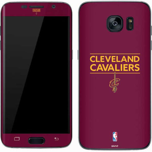 NBA Cleveland Cavaliers Standard - Maroon Galaxy S7 Skin