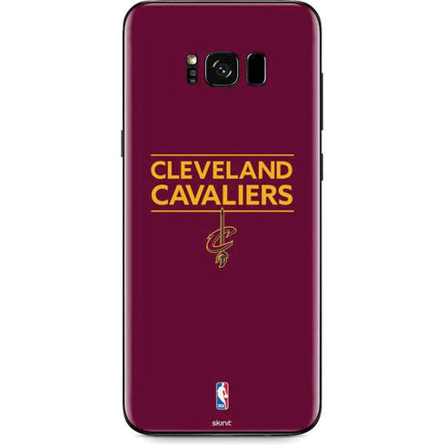 NBA Cleveland Cavaliers Standard - Maroon Galaxy S8 Skin