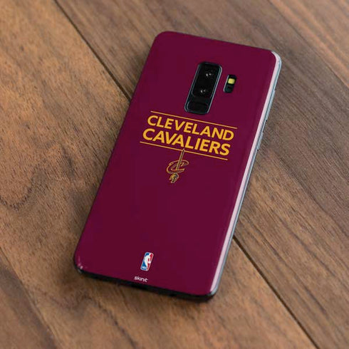 NBA Cleveland Cavaliers Standard - Maroon Galaxy S9 Plus Skin
