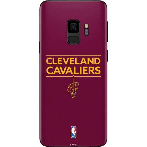 NBA Cleveland Cavaliers Standard - Maroon Galaxy S9 Skin