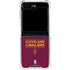 NBA Cleveland Cavaliers Standard - Maroon Galaxy Z Flip5 5G Clear Case