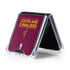 NBA Cleveland Cavaliers Standard - Maroon Galaxy Z Flip5 5G Clear Case