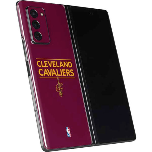 NBA Cleveland Cavaliers Standard - Maroon Galaxy Z Fold2 5G Skin