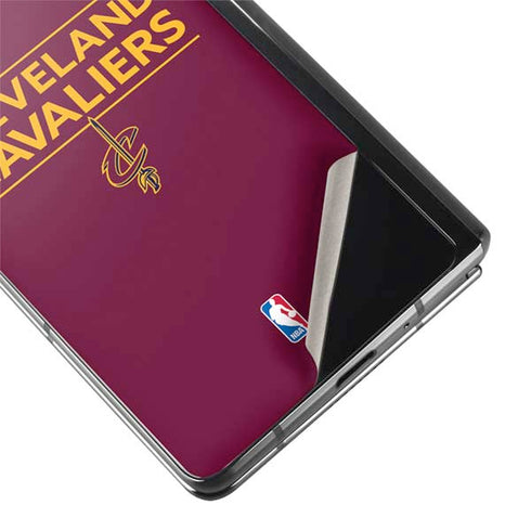 NBA Cleveland Cavaliers Standard - Maroon Galaxy Z Fold2 5G Skin