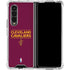 NBA Cleveland Cavaliers Standard - Maroon Galaxy Z Fold4 5G Clear Case