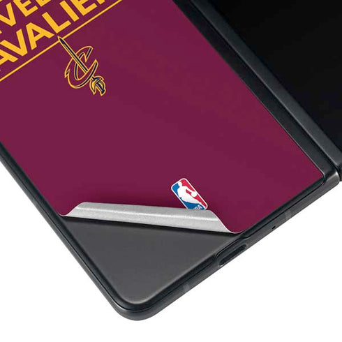 NBA Cleveland Cavaliers Standard - Maroon Galaxy Z Fold4 5G Skin