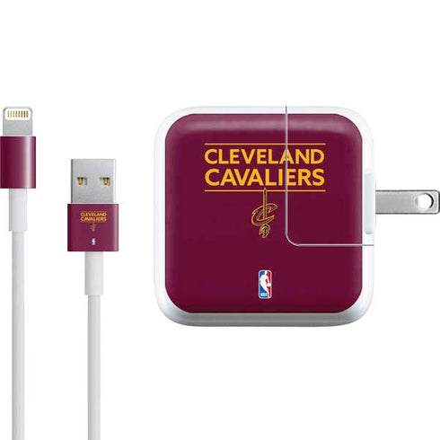 NBA Cleveland Cavaliers Standard - Maroon iPad Charger (10W USB) Skin