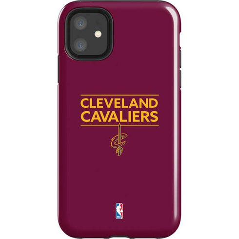 NBA Cleveland Cavaliers Standard - Maroon iPhone 11 Impact Case