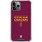 NBA Cleveland Cavaliers Standard - Maroon iPhone 11 Pro Max Clear Case