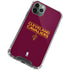 NBA Cleveland Cavaliers Standard - Maroon iPhone 11 Pro Max Clear Case