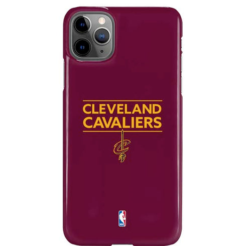 NBA Cleveland Cavaliers Standard - Maroon iPhone 11 Pro Max Lite Case