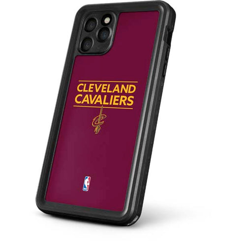 NBA Cleveland Cavaliers Standard - Maroon iPhone 11 Pro Waterproof Case