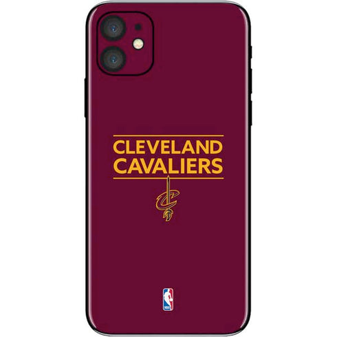 NBA Cleveland Cavaliers Standard - Maroon iPhone 11 Skin
