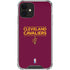 NBA Cleveland Cavaliers Standard - Maroon iPhone 12 Clear Case