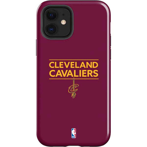 NBA Cleveland Cavaliers Standard - Maroon iPhone 12 Impact Case