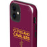 NBA Cleveland Cavaliers Standard - Maroon iPhone 12 Impact Case