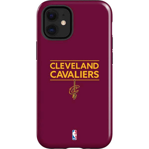NBA Cleveland Cavaliers Standard - Maroon iPhone 12 Mini Impact Case