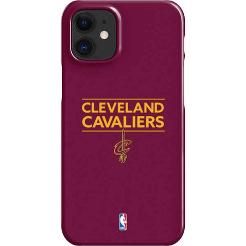NBA Cleveland Cavaliers Standard - Maroon iPhone 12 Mini Lite Case