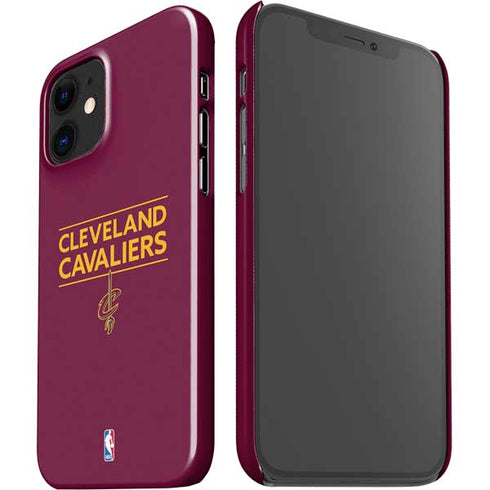 NBA Cleveland Cavaliers Standard - Maroon iPhone 12 Mini Lite Case