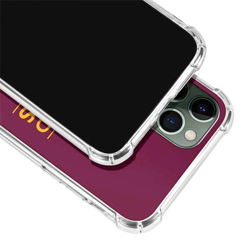 NBA Cleveland Cavaliers Standard - Maroon iPhone 12 Pro Clear Case
