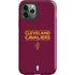 NBA Cleveland Cavaliers Standard - Maroon iPhone 12 Pro Impact Case