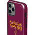 NBA Cleveland Cavaliers Standard - Maroon iPhone 12 Pro Impact Case
