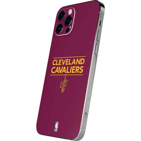 NBA Cleveland Cavaliers Standard - Maroon iPhone 12 Pro Max Skin